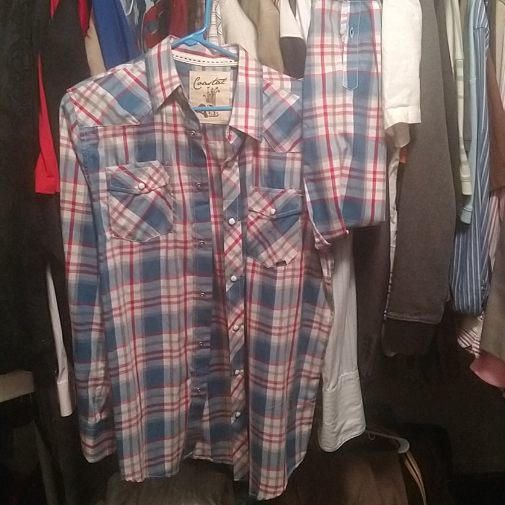 Men's Coastal Button up Shirt